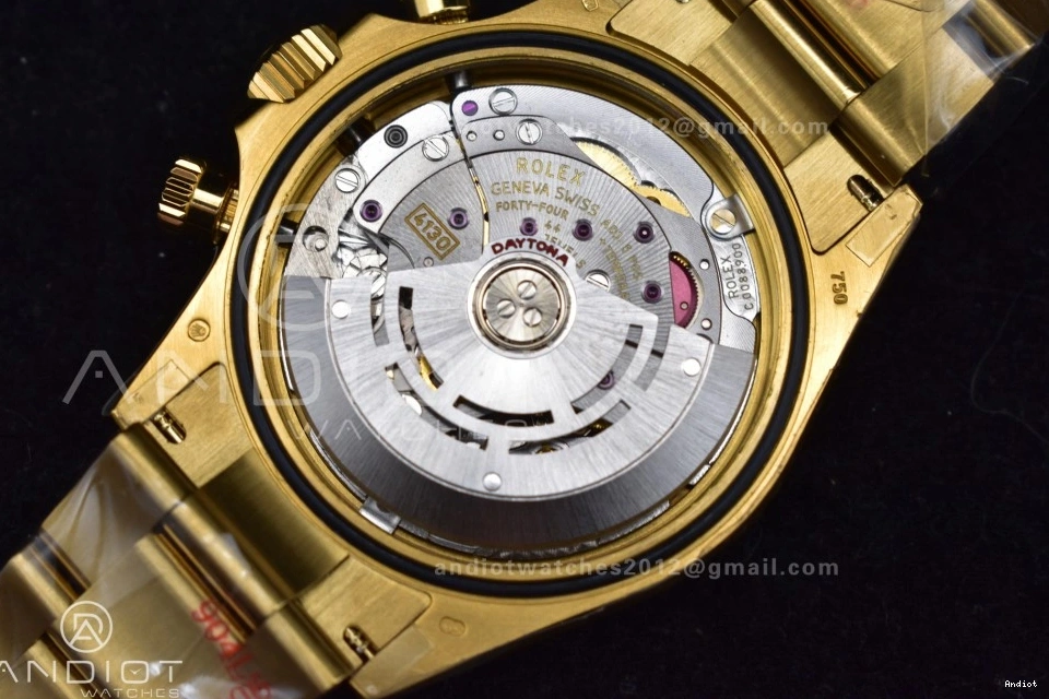 116508 Daytona Edition QF Black on Bracelet 1:1 Best Dial YG SH4130 Diamonds V2 0126